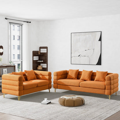 Divano Ouyessir Mid Century per camera da letto, soggiorno, salotti, ufficio, appartamento