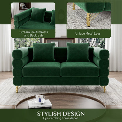 Divano Ouyessir Mid Century per camera da letto, soggiorno, salotti, ufficio, appartamento