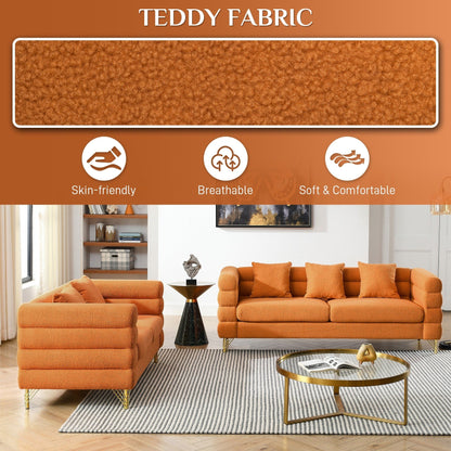 Divano Ouyessir Mid Century per camera da letto, soggiorno, salotti, ufficio, appartamento