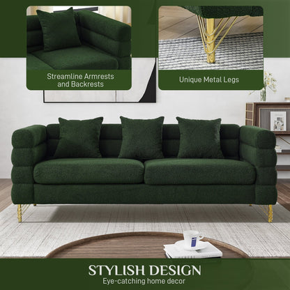 Divano Ouyessir Mid Century per camera da letto, soggiorno, salotti, ufficio, appartamento