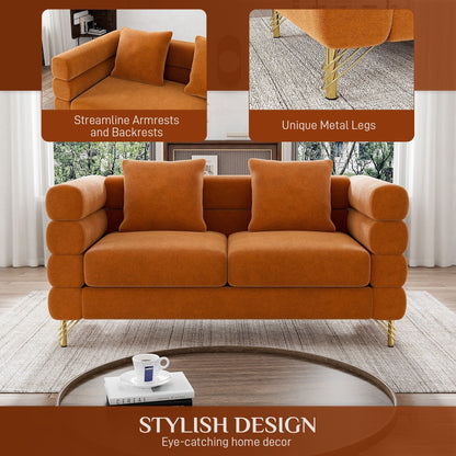 Divano Ouyessir Mid Century per camera da letto, soggiorno, salotti, ufficio, appartamento