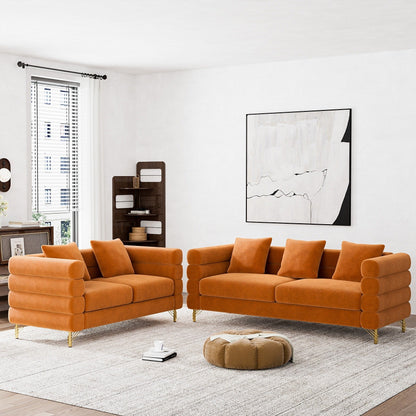 Divano Ouyessir Mid Century per camera da letto, soggiorno, salotti, ufficio, appartamento