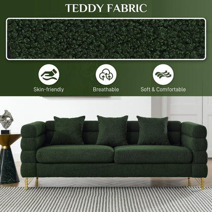 Divano Ouyessir Mid Century per camera da letto, soggiorno, salotti, ufficio, appartamento