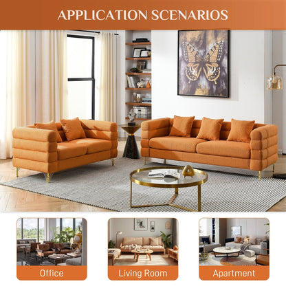 Divano Ouyessir Mid Century per camera da letto, soggiorno, salotti, ufficio, appartamento