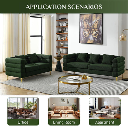 Divano Ouyessir Mid Century per camera da letto, soggiorno, salotti, ufficio, appartamento