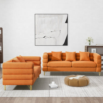 Divano Ouyessir Mid Century per camera da letto, soggiorno, salotti, ufficio, appartamento