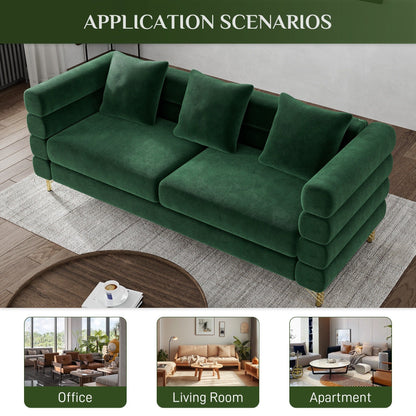 Divano Ouyessir Mid Century per camera da letto, soggiorno, salotti, ufficio, appartamento