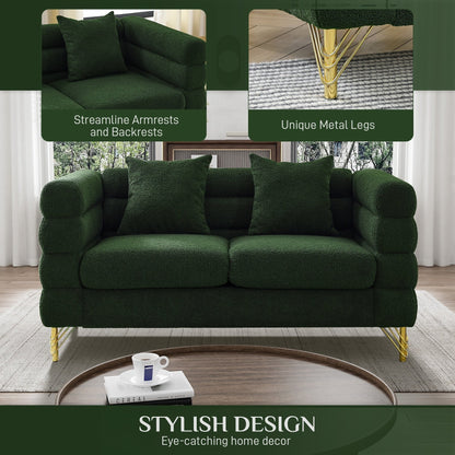 Divano Ouyessir Mid Century per camera da letto, soggiorno, salotti, ufficio, appartamento