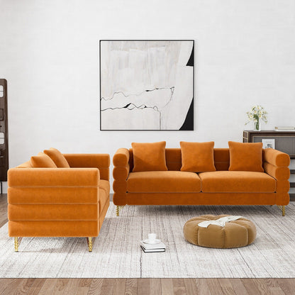 Divano Ouyessir Mid Century per camera da letto, soggiorno, salotti, ufficio, appartamento