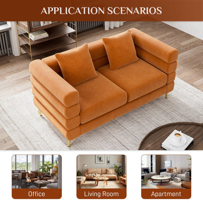 Divano Ouyessir Mid Century per camera da letto, soggiorno, salotti, ufficio, appartamento