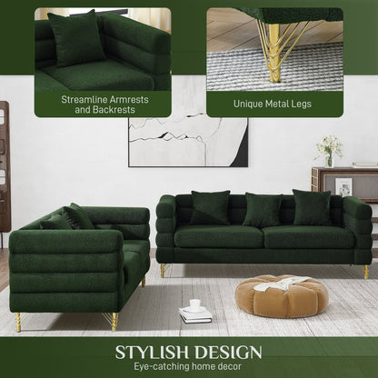 Divano Ouyessir Mid Century per camera da letto, soggiorno, salotti, ufficio, appartamento