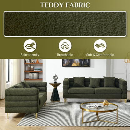 Divano Ouyessir Mid Century per camera da letto, soggiorno, salotti, ufficio, appartamento