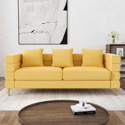 Divano Ouyessir Mid Century per camera da letto, soggiorno, salotti, ufficio, appartamento