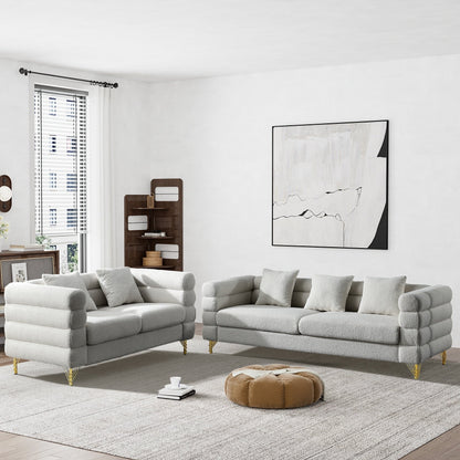 Divano Ouyessir Mid Century per camera da letto, soggiorno, salotti, ufficio, appartamento