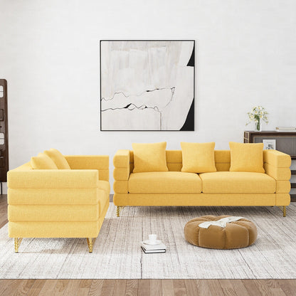 Divano Ouyessir Mid Century per camera da letto, soggiorno, salotti, ufficio, appartamento