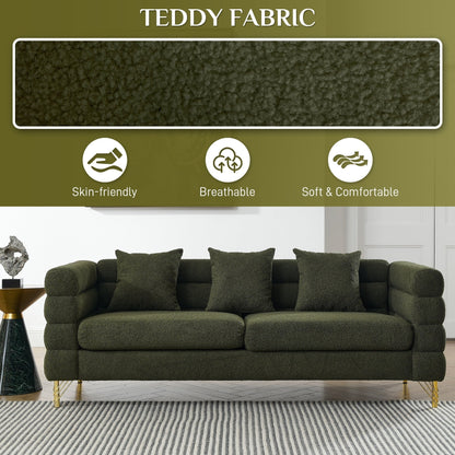 Divano Ouyessir Mid Century per camera da letto, soggiorno, salotti, ufficio, appartamento