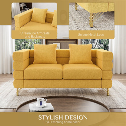 Divano Ouyessir Mid Century per camera da letto, soggiorno, salotti, ufficio, appartamento