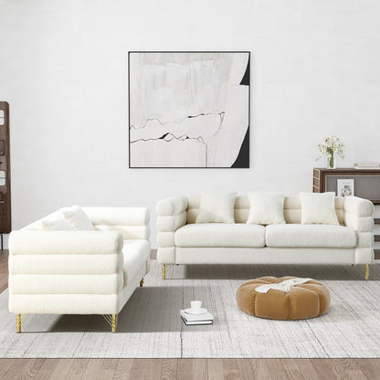 Divano Ouyessir Mid Century per camera da letto, soggiorno, salotti, ufficio, appartamento