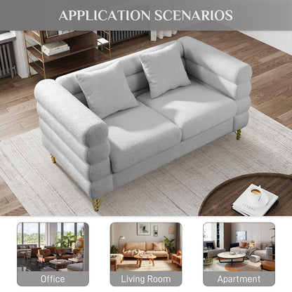 Divano Ouyessir Mid Century per camera da letto, soggiorno, salotti, ufficio, appartamento