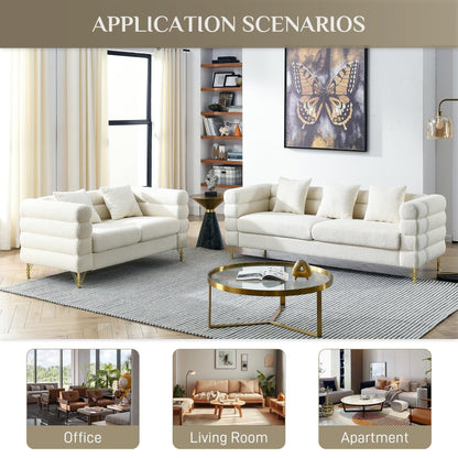 Divano Ouyessir Mid Century per camera da letto, soggiorno, salotti, ufficio, appartamento