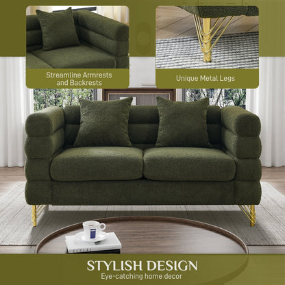 Divano Ouyessir Mid Century per camera da letto, soggiorno, salotti, ufficio, appartamento