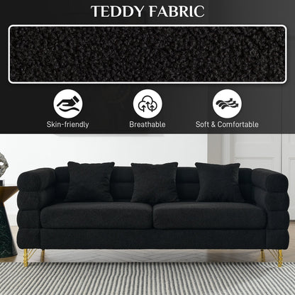 Divano Ouyessir Mid Century per camera da letto, soggiorno, salotti, ufficio, appartamento