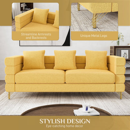 Divano Ouyessir Mid Century per camera da letto, soggiorno, salotti, ufficio, appartamento