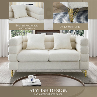 Divano Ouyessir Mid Century per camera da letto, soggiorno, salotti, ufficio, appartamento