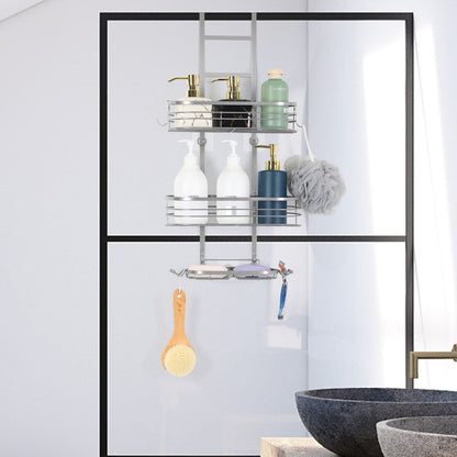 Portaoggetti da doccia sopra la porta