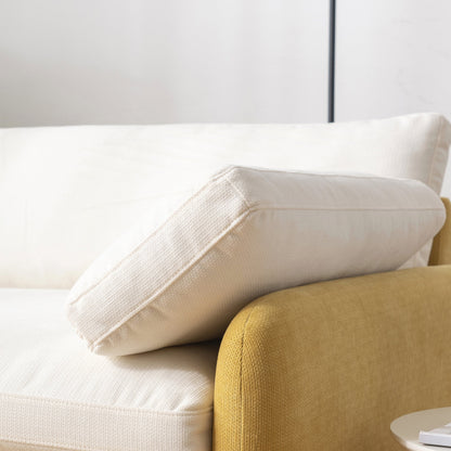 Poltrona singola in ciniglia oversize