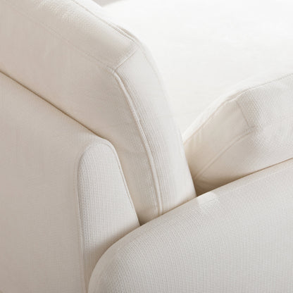 Poltrona singola in ciniglia oversize