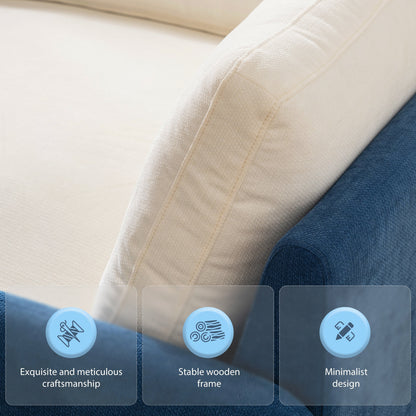 Poltrona singola in ciniglia oversize