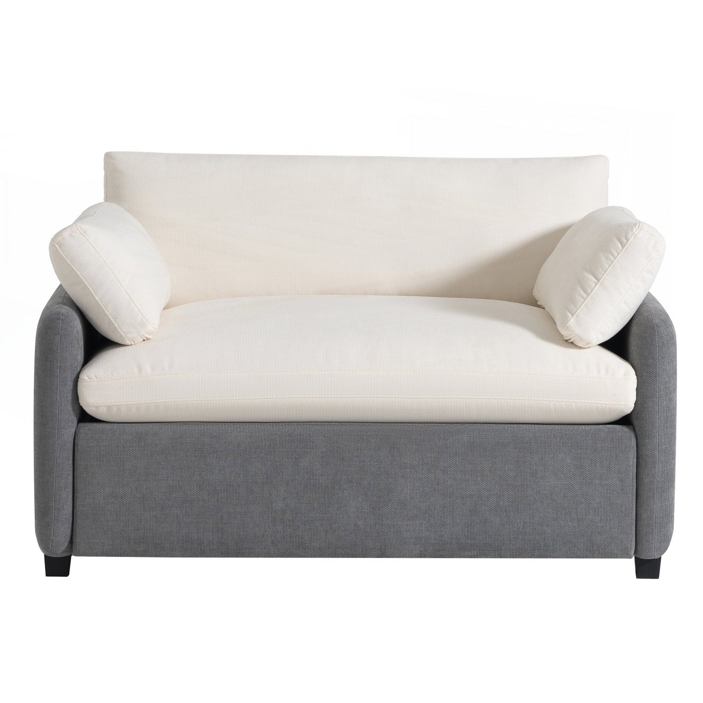 Poltrona singola in ciniglia oversize