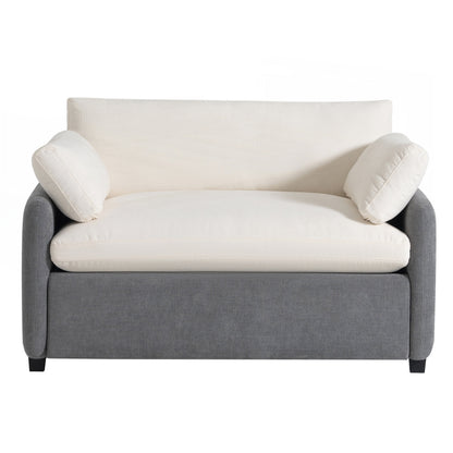 Poltrona singola in ciniglia oversize