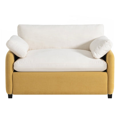 Poltrona singola in ciniglia oversize