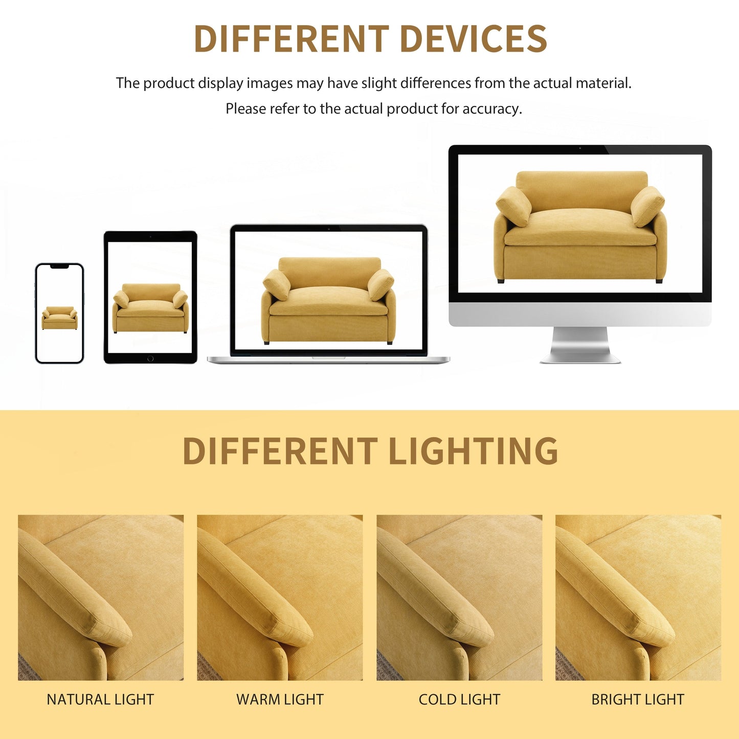 Poltrona singola in ciniglia oversize