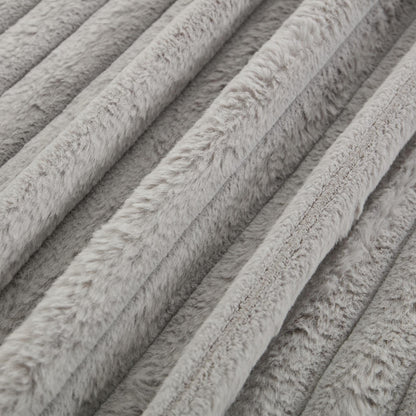 Poltrona reclinabile in velluto a coste oversize, poltrona con seduta profonda, divano singolo imbottito e spesso, con cuscino e pouf