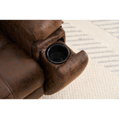 Poltrona reclinabile elettrica di grandi dimensioni con motore elettrico silenzioso e funzione di massaggio, montaggio senza attrezzi