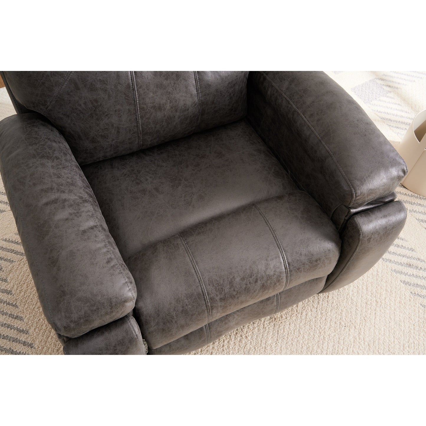 Poltrona reclinabile elettrica di grandi dimensioni con motore silenzioso e massaggio