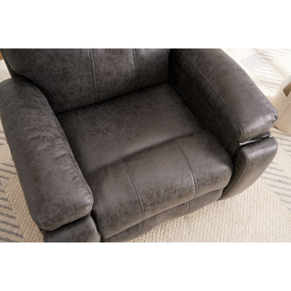 Poltrona reclinabile elettrica di grandi dimensioni con motore silenzioso e massaggio