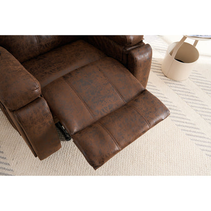 Poltrona reclinabile elettrica di grandi dimensioni con motore silenzioso e massaggio