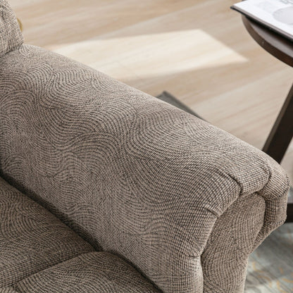 Poltrone reclinabili girevoli imbottite manuali oversize per uomini di corporatura robusta