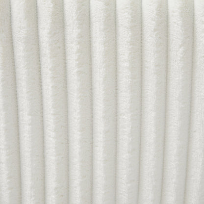 Divano componibile oversize a forma di U con chaise longue, 4 cuscini quadrati e 3 cuscini lombari per il soggiorno