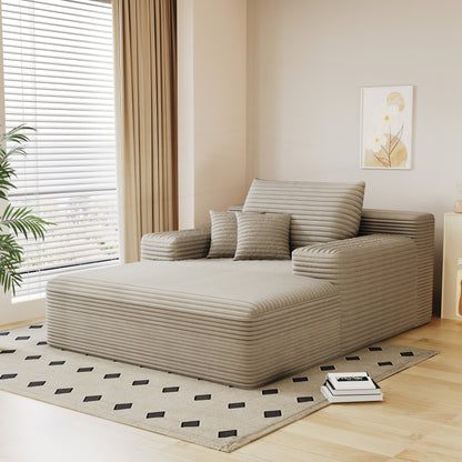 Divano letto imbottito oversize