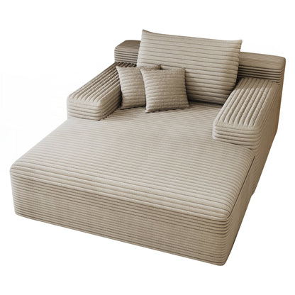 Divano letto imbottito oversize