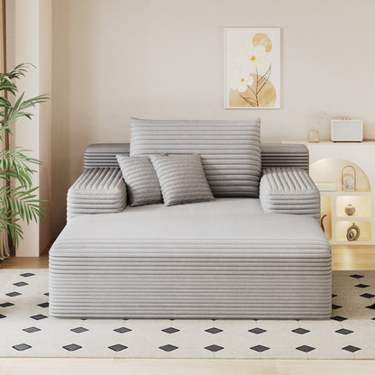 Divano letto imbottito oversize