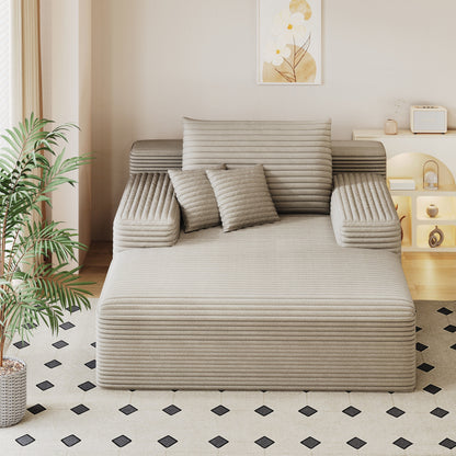 Divano letto imbottito oversize