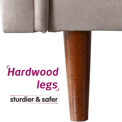 Divano imbottito OVIOS di metà secolo