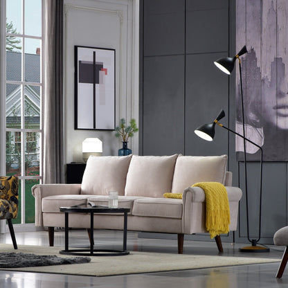 Divano imbottito OVIOS di metà secolo