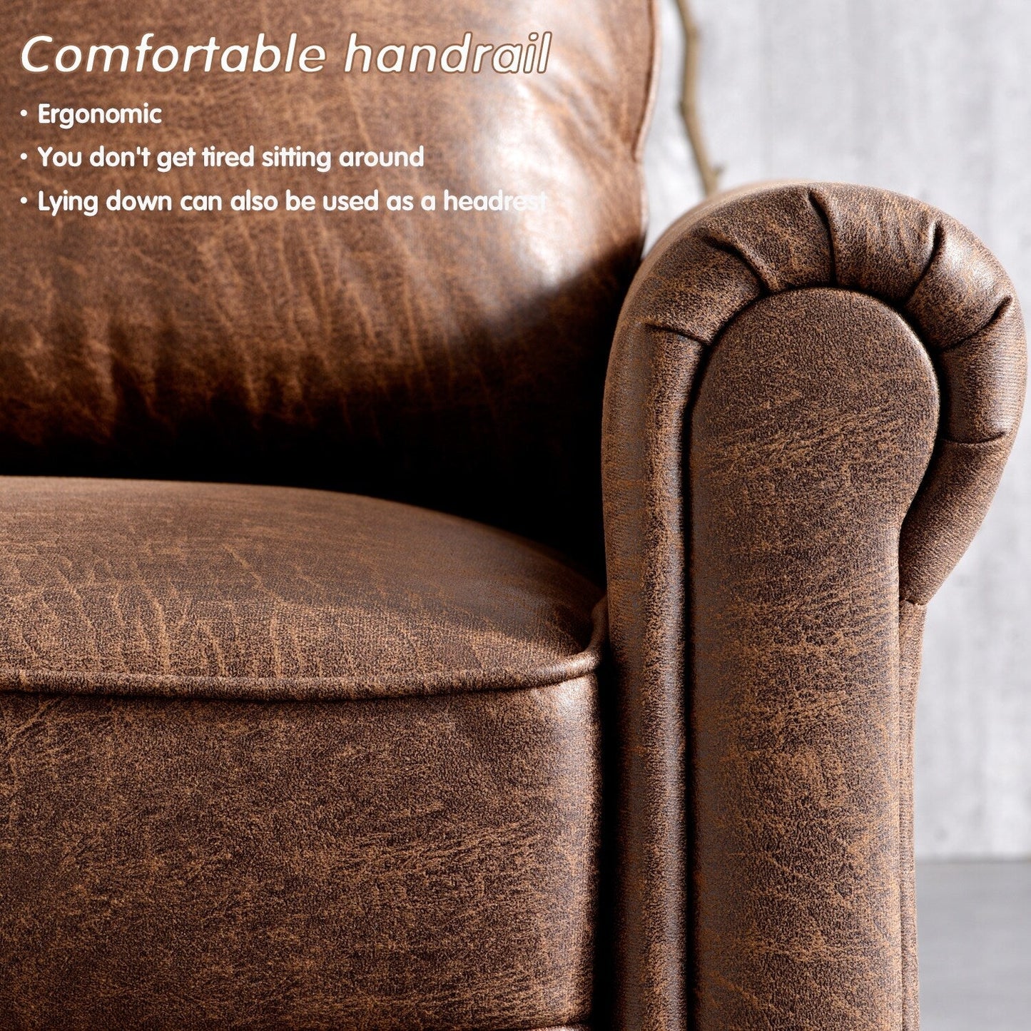 Divano imbottito OVIOS di metà secolo